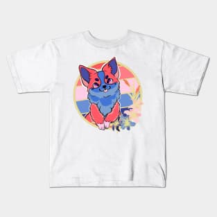 Aroaceflux corgi Kids T-Shirt